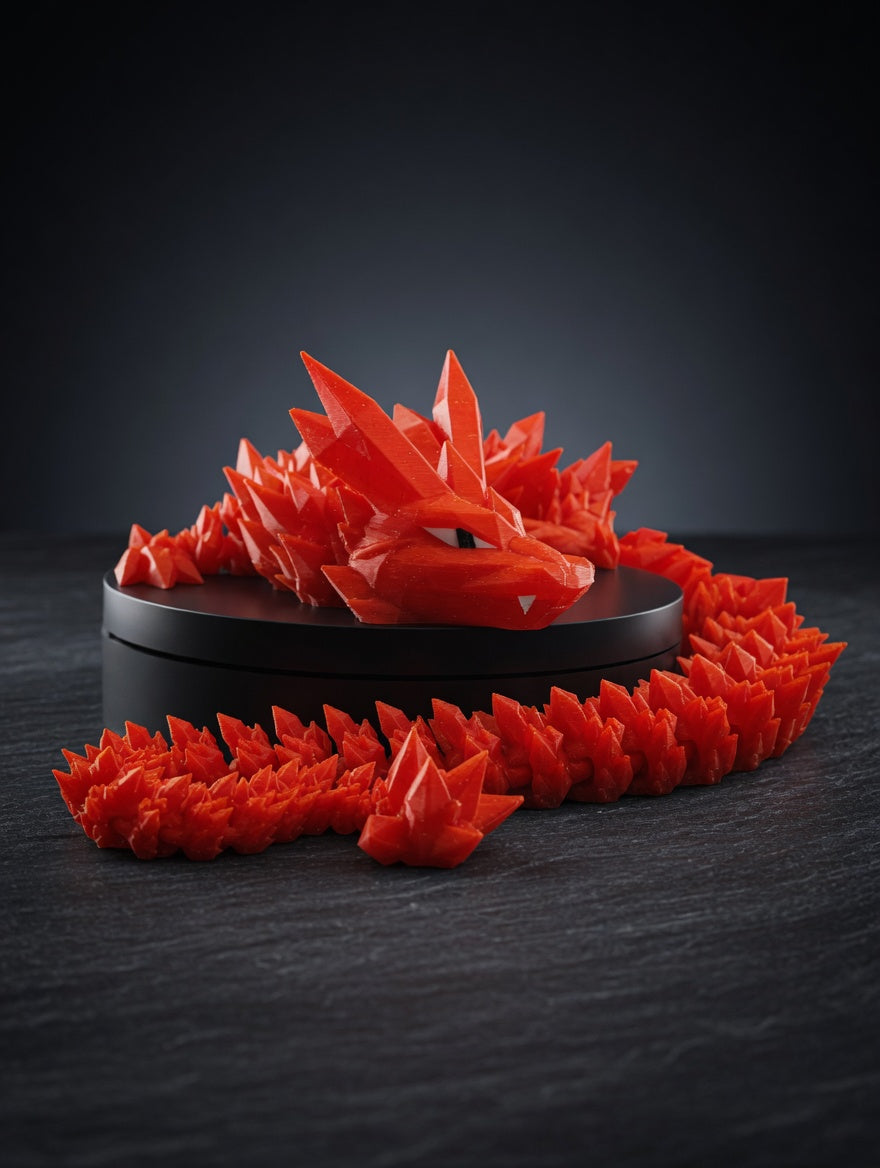 Articulated Crystal Dragon