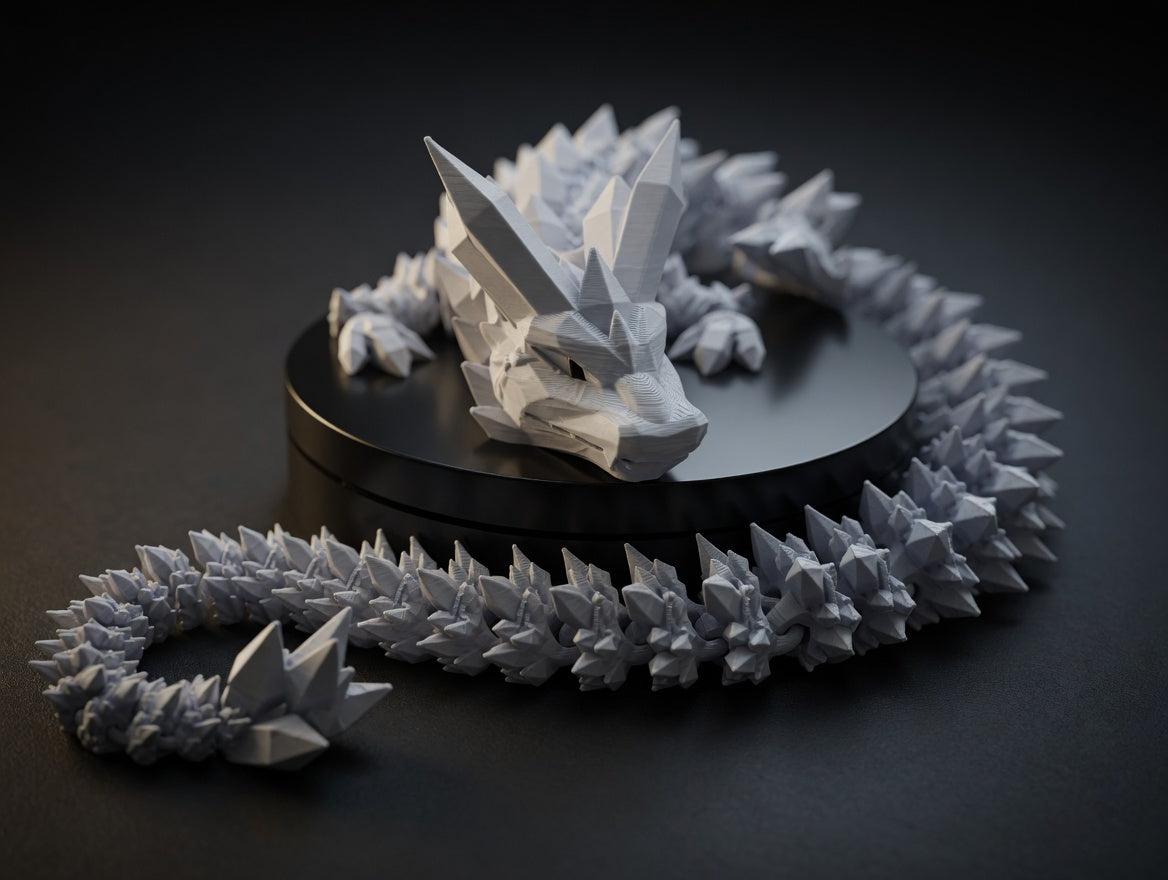 Articulated Crystal Dragon