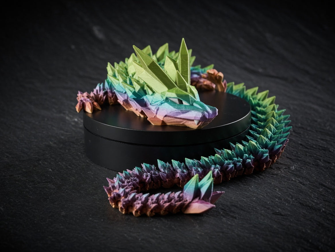 Articulated Crystal Dragon
