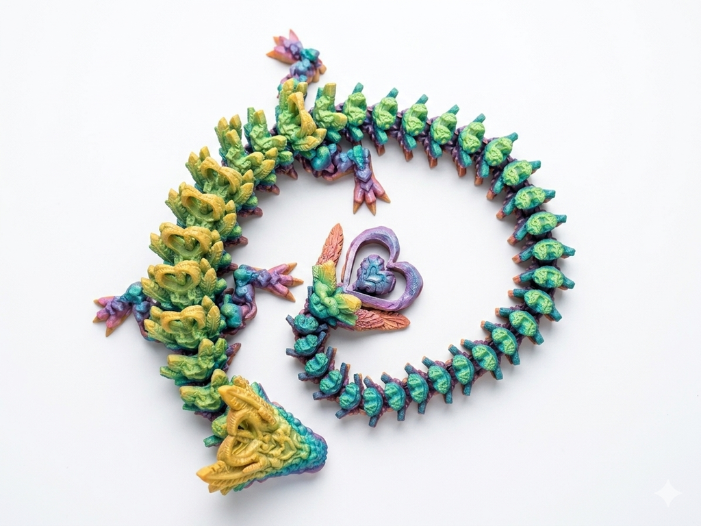 Articulated Heart Dragon